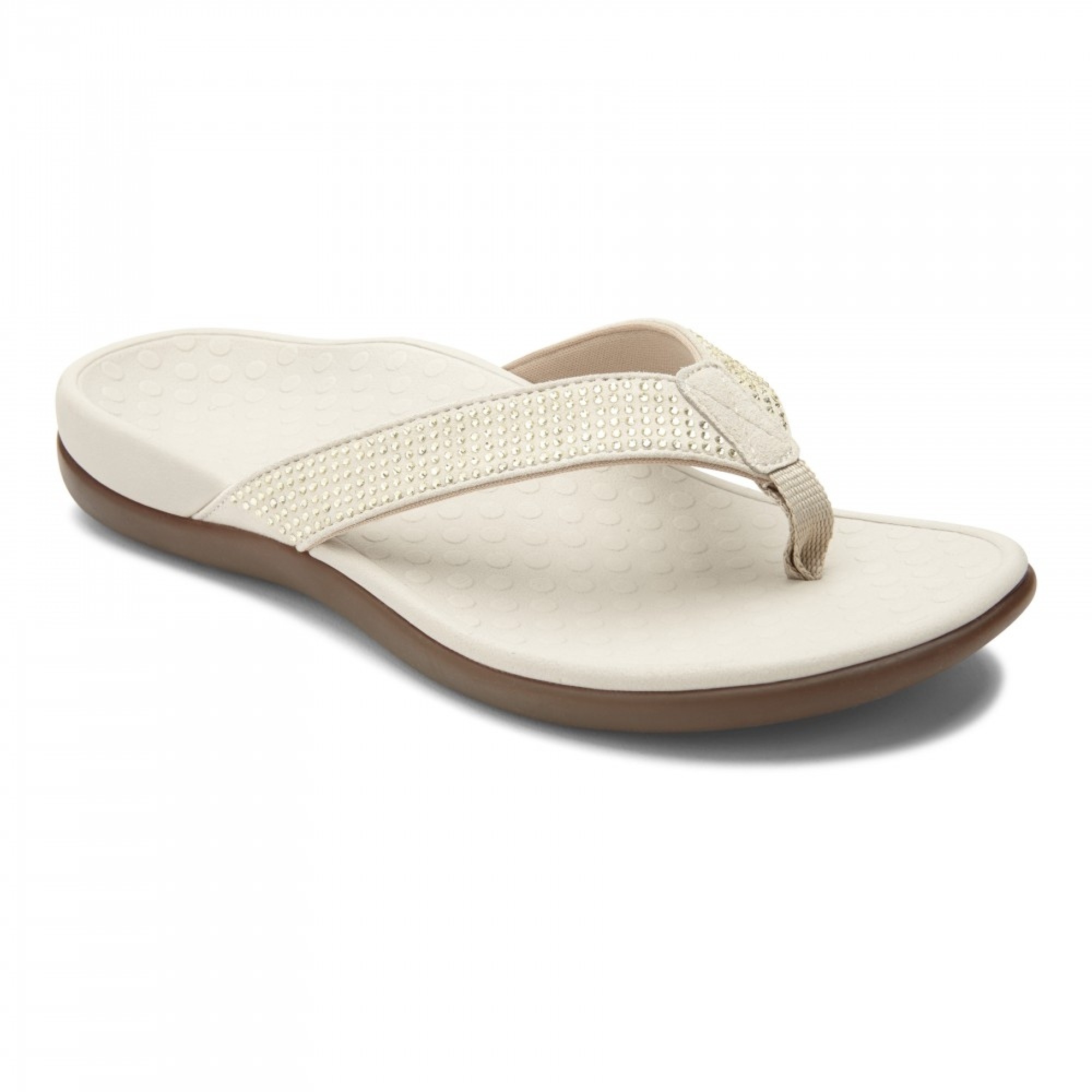 vionic rhinestone flip flops