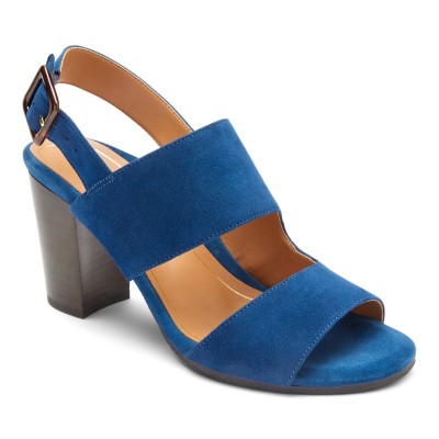 blue wedge sandals uk