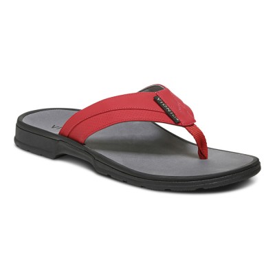 red sandals mens