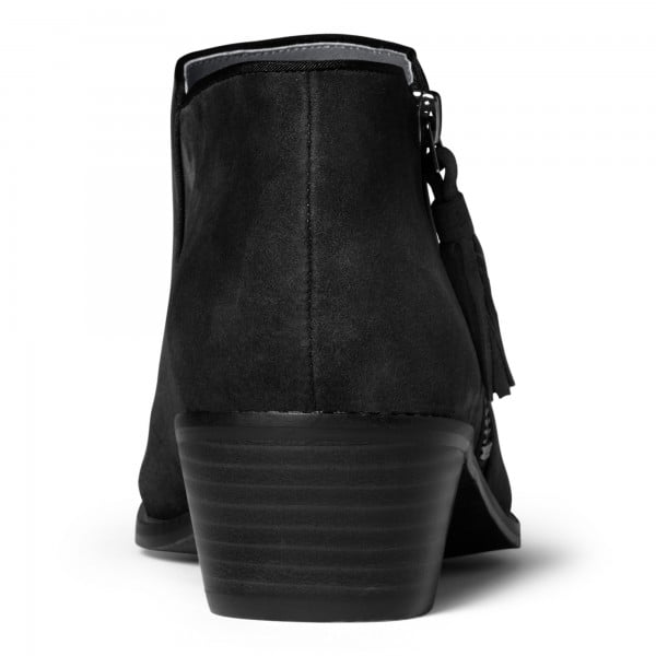vionic black ankle boots