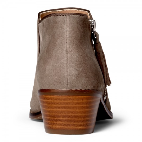 vionic suede booties