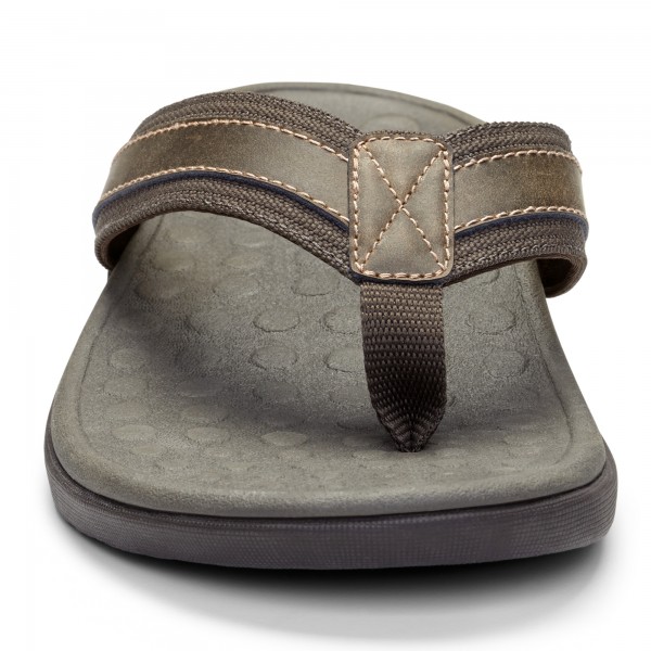 vionic men's tide toe post sandal