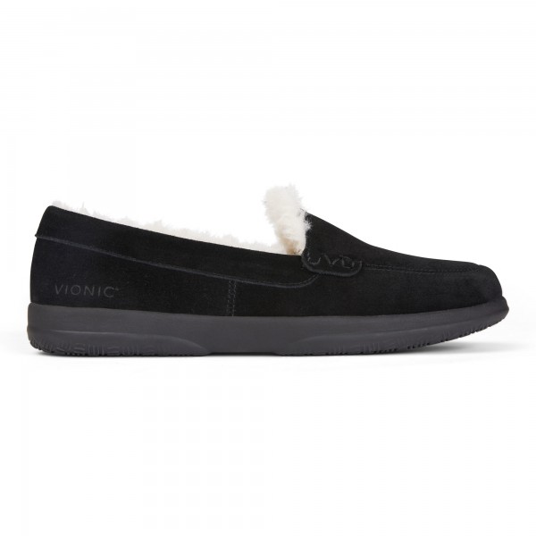 vionic women's cedar lynez slip on slipper