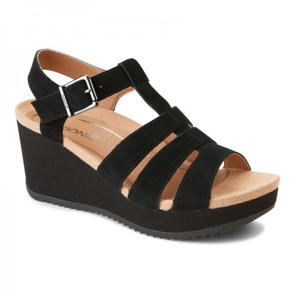 Vionic tawny wedge top
