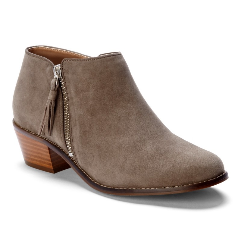 vionic suede booties