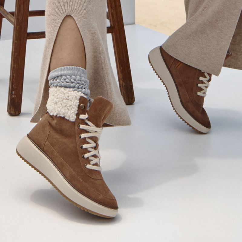 Olympia Lace Up Boot | Vionic UK