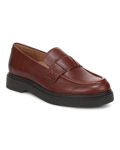 Baked Clay Brown Tumbled Leather