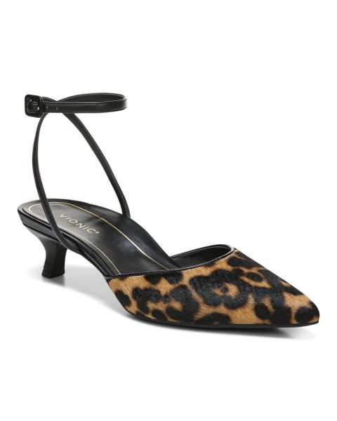 Black animal print shoes store
