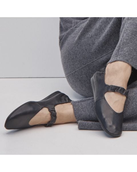 Black Nappa Leather