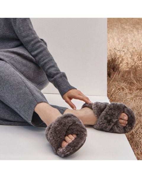 Dark Brown Faux Fur