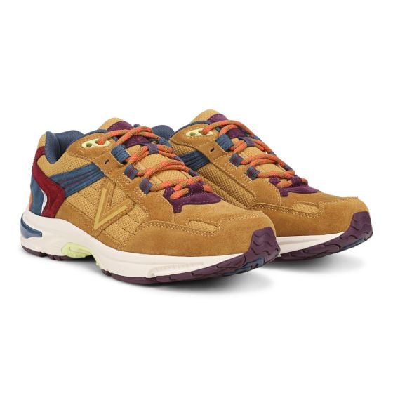 Golden Brown Multi Suede
