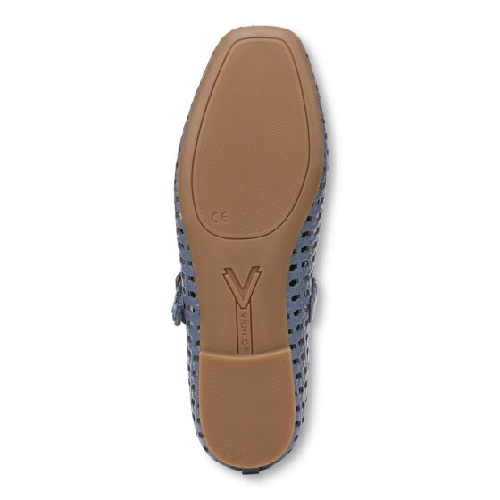 Pacific Blue Leather-Sole