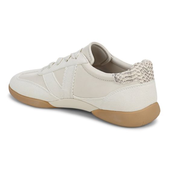 Cream Leather/Suede