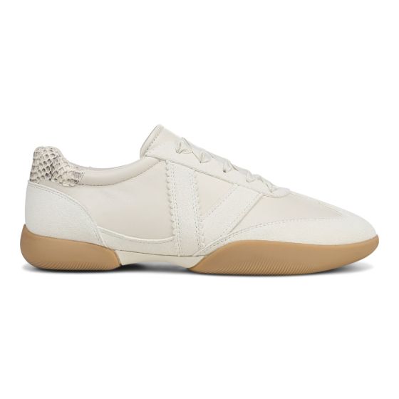 Cream Leather/Suede