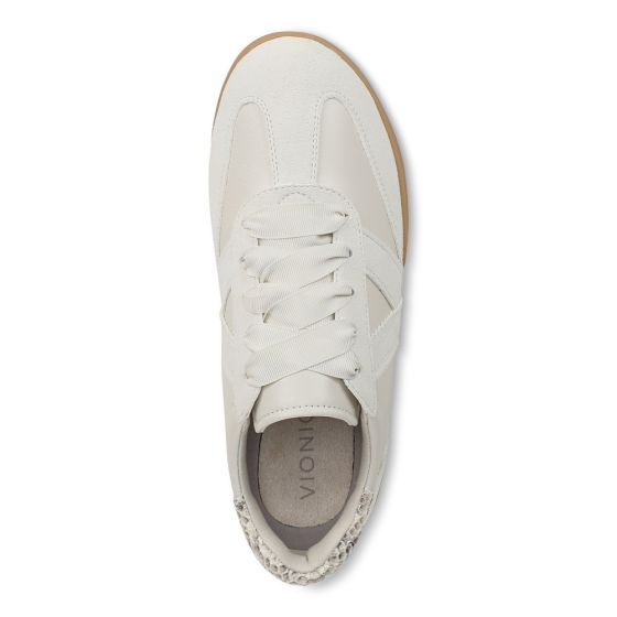 Cream Leather/Suede