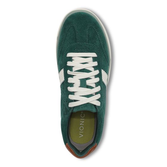 Posy Green Suede