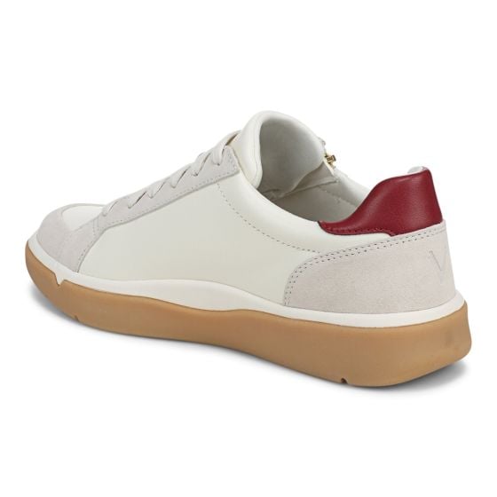 Ivory Leather/Suede