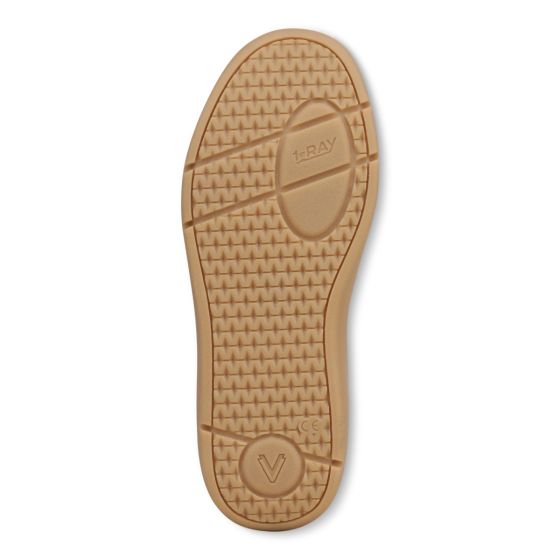 Ivory Leather/Suede-Sole