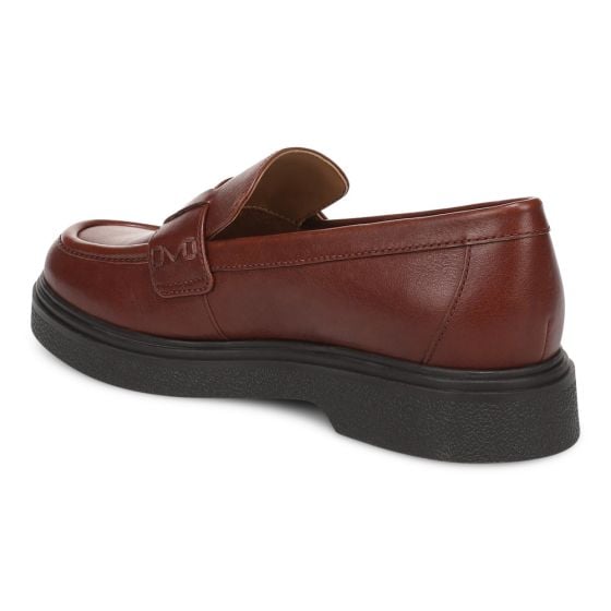 Baked Clay Brown Tumbled Leather