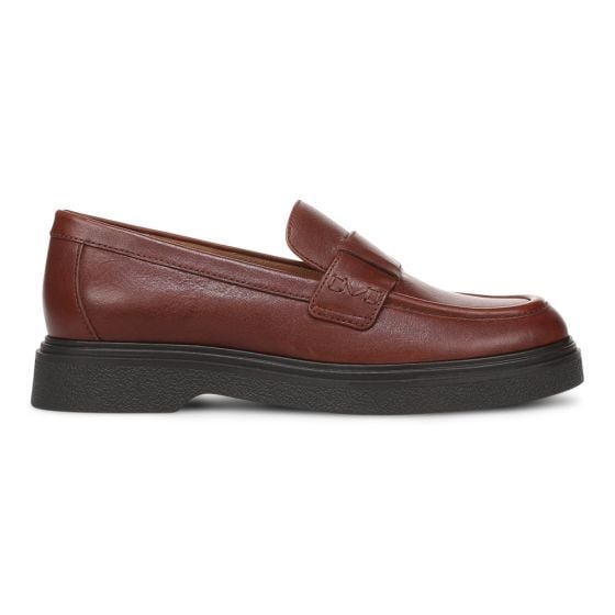 Baked Clay Brown Tumbled Leather