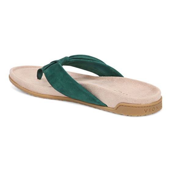 Posy Green Suede