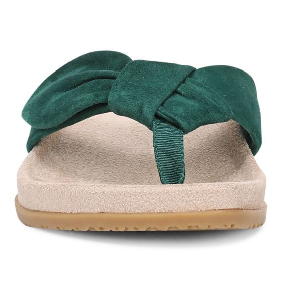 Posy Green Suede