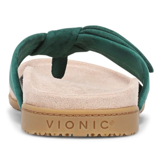 Posy Green Suede