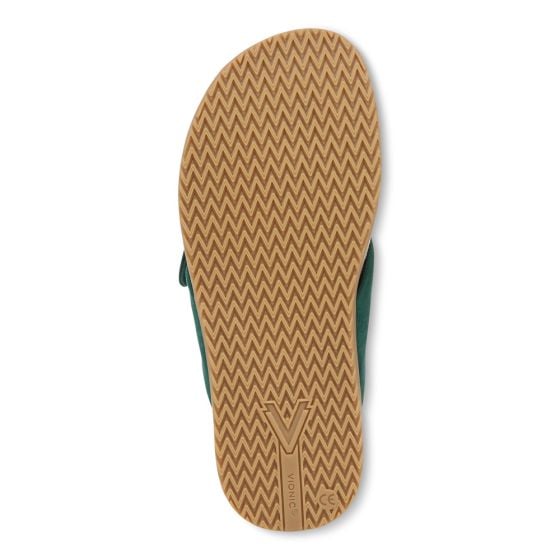 Posy Green Suede-Sole