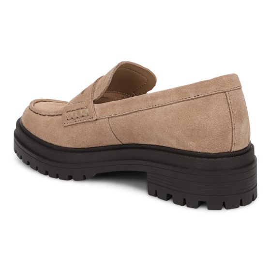 Desert Sand Brown Suede