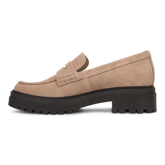 Desert Sand Brown Suede