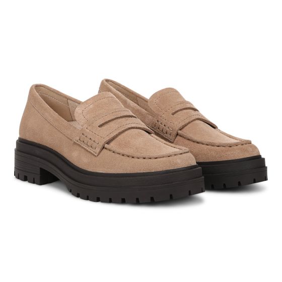 Desert Sand Brown Suede