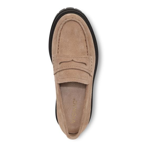 Desert Sand Brown Suede