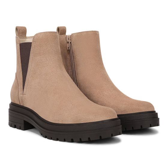 Desert Sand Brown Suede
