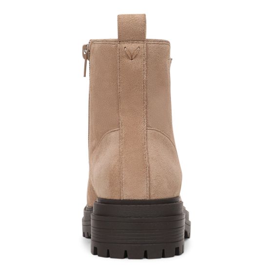 Desert Sand Brown Suede