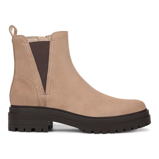 Desert Sand Brown Suede