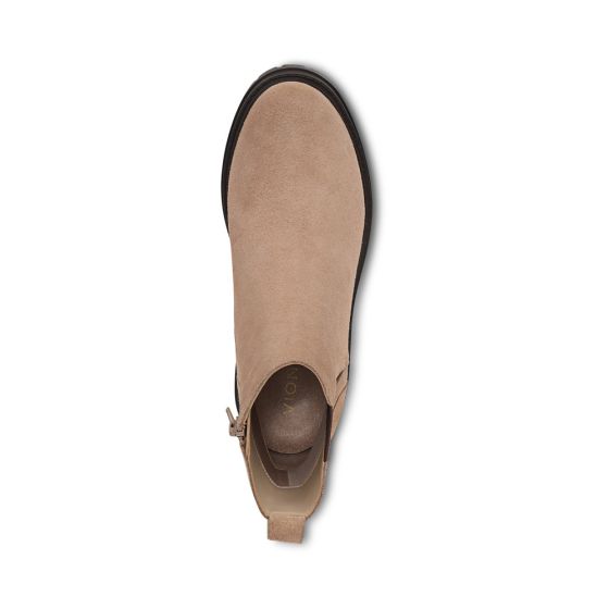 Desert Sand Brown Suede