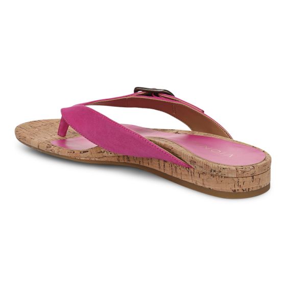 Rose Violet Waxy Suede