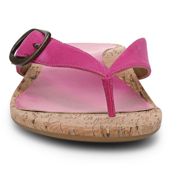 Rose Violet Waxy Suede