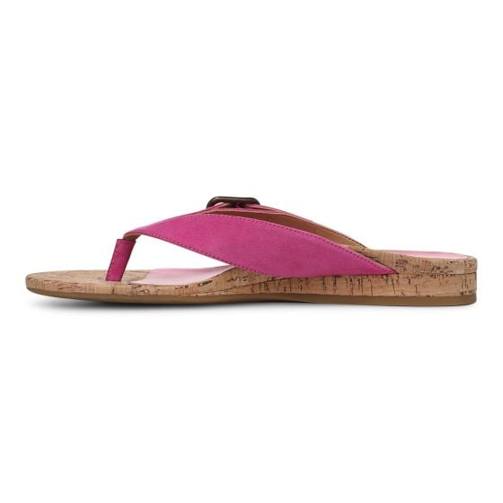 Rose Violet Waxy Suede