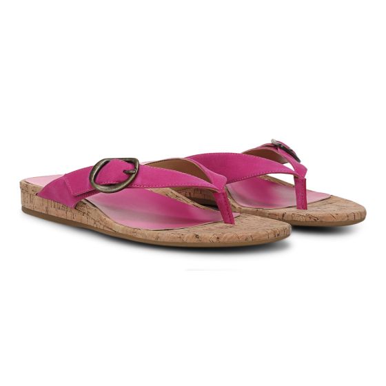 Rose Violet Waxy Suede