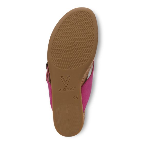 Rose Violet Waxy Suede-Sole