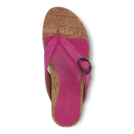 Rose Violet Waxy Suede