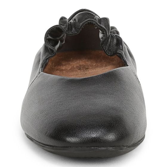 Black Nappa Leather