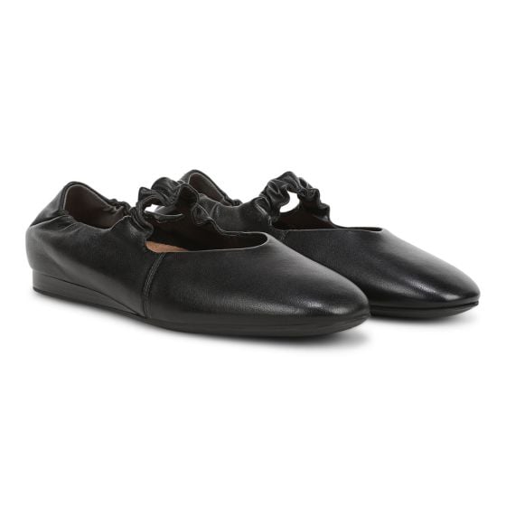 Black Nappa Leather