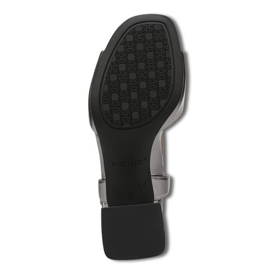 Pewter Leather-Sole
