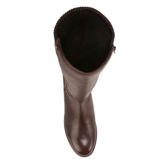 Chocolate Ganache Brown Leather