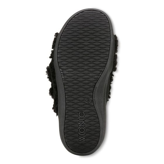 Black Shearling-Sole