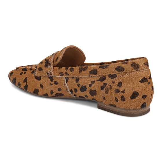 Tan Leopard Calf Hair