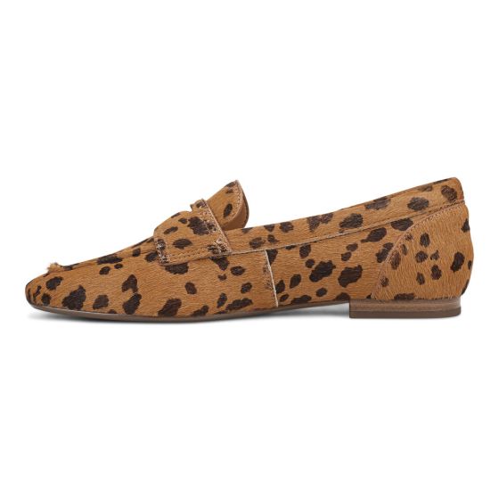 Tan Leopard Calf Hair