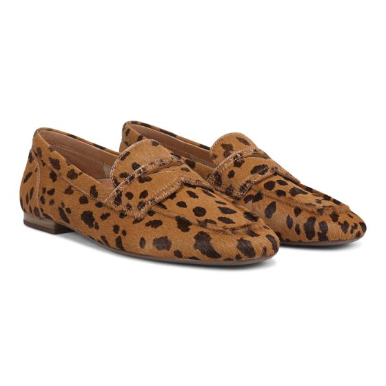 Tan Leopard Calf Hair